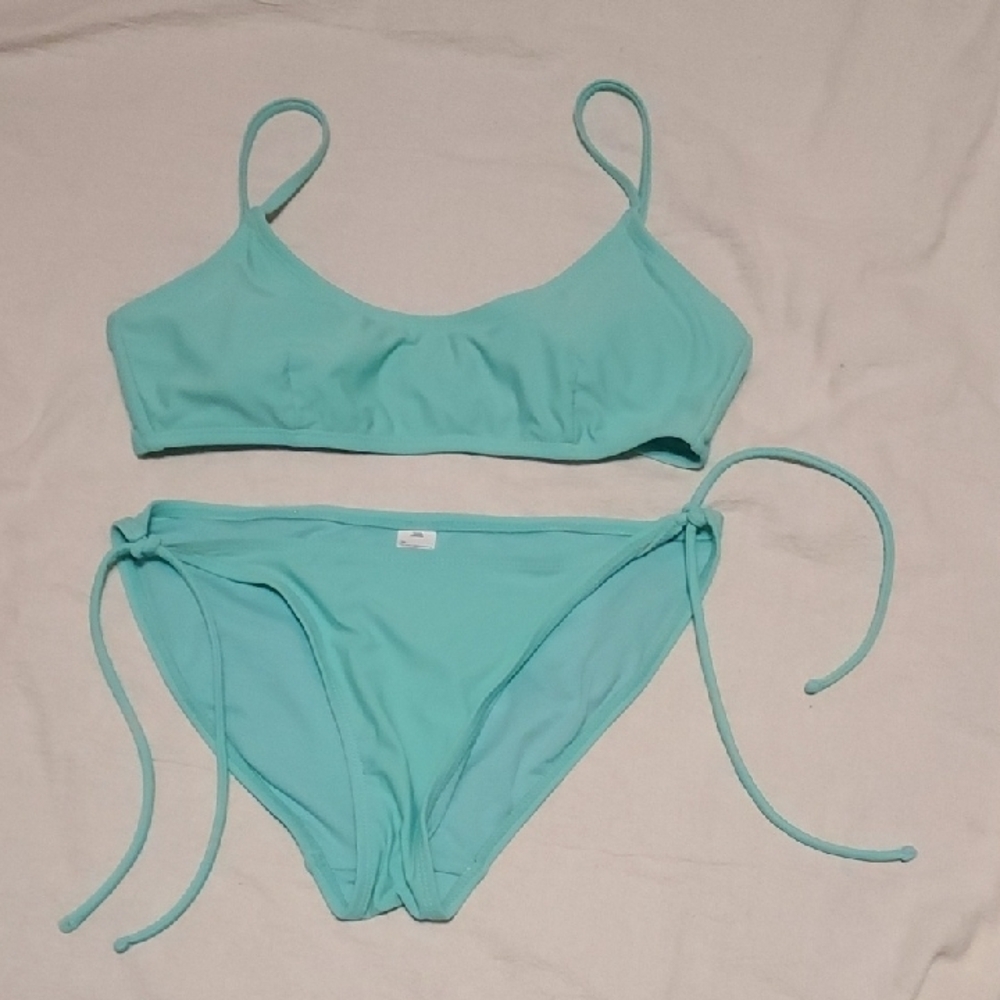 George Turquoise Swimwear Bikini